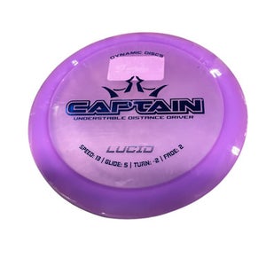 Used Dynamic Discs CAPTAIN Disc Golf Driver Purple 11834-S000040331