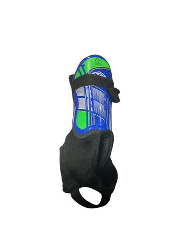 Used Brava Soccer Shin Guards Youth Royal Blue SM 11834-S000040694