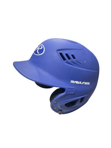 Used Rawlings HELMET Batting Helmet No Mask Royal Blue One Size 11834-S000040800