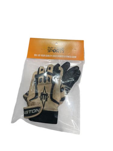 Used Easton BB/SB Batting Gloves Black SM 11834-S000040839