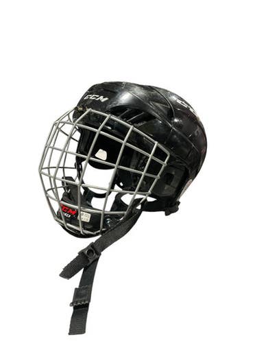Used CCM FL40 Helmet Cage Combo Black MD 11834-S000040848