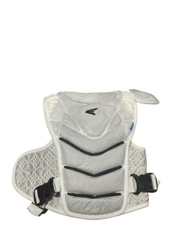 Used Easton JEN SCHRO CHEST PROTECTOR 16IN Catchers Chest Protector White Intermed 11834-S000040456
