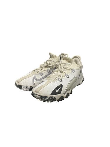 Used Nike TURF SHOES BB/SB Cleats White Junior 03.5 11834-S000040453