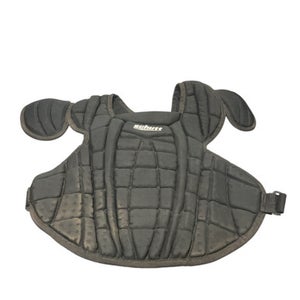 Used Schutt SCHUTT CHEST PROTECTOR Catchers Chest Protector Black Adult 11834-S000040551