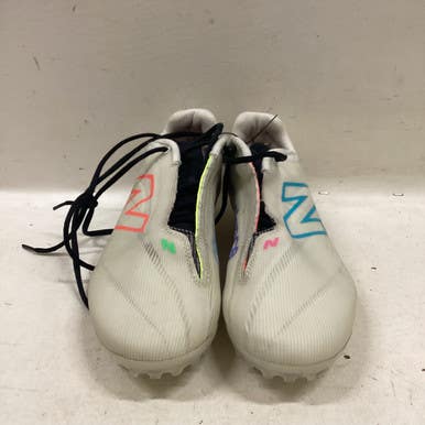 Used New Balance LAX Cleats Mens White Senior 10.5 11725-S000492325