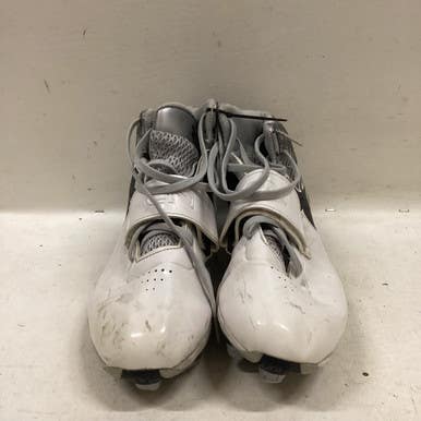 Used Under Armour Adult FB Cleats White Senior 9.5 11725-S000492324