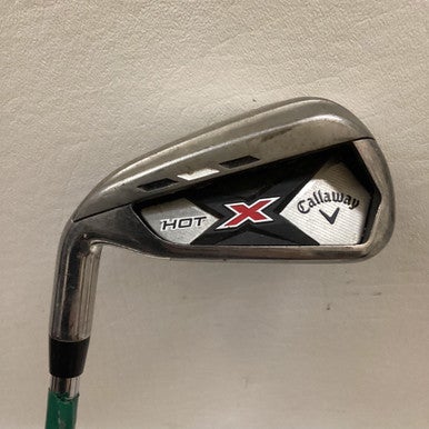 Used Callaway HOT X Mens Individual Iron LH 6 Iron 11725-S000492276