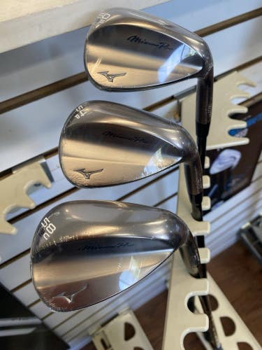 New Mizuno Pro T-1  50 , 54 , 58 Wedge Set Copper Finish