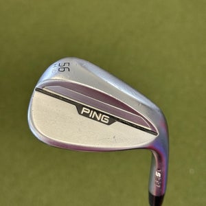 Ping S159 Chrome Black Dot 56-H10 56 Sand Wedge Nippon Z-Z115 Steel Wedge Flex