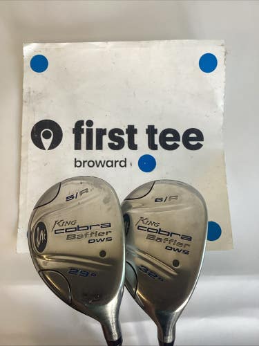 King Cobra Baffler DWS Hybrid Set 5-29* And 6-32* With Ladies Graphite Shafts