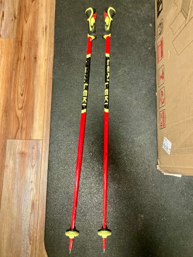 40in (100cm) Leki World Cup Lite SL Racing Ski Poles (Used)