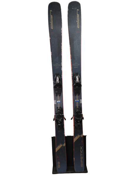 Used 2023 Elan Ripstick 88 Skis (164cm) w/ Elan ELX 11 Bindings