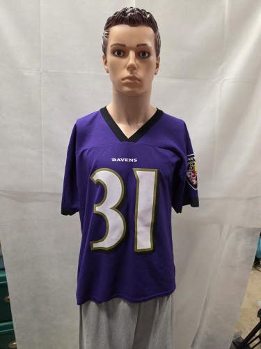 Vintage Jamal Lewis Baltimore Ravens Logo Athletic Jersey M NFL