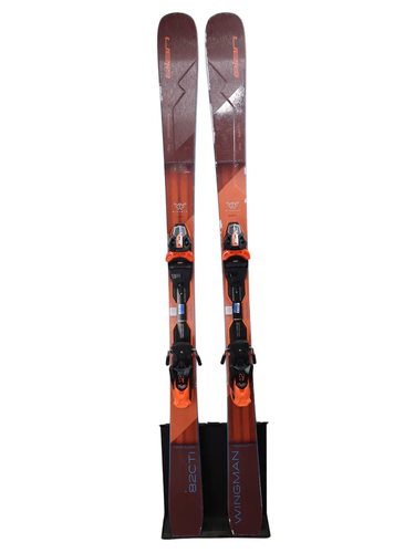 Used 2023 Elan Wingman 82 CTI Skis (166cm) w/ Elan EMX 12 Bindings