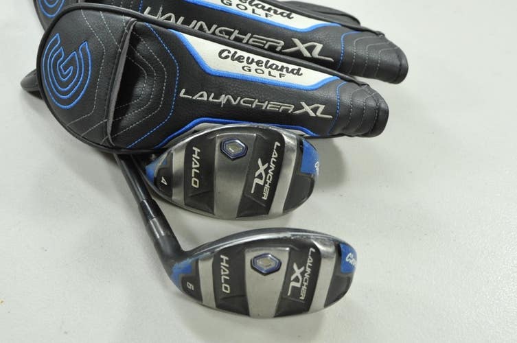 Cleveland Launcher XL Halo 2021 #4 and #6 Hybrid Set RH Senior Graphite # 203348