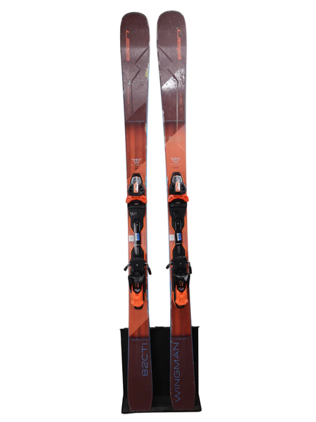 Used 2023 Elan Wingman 82 CTI Skis (172cm) w/ Elan EMX 12 Bindings