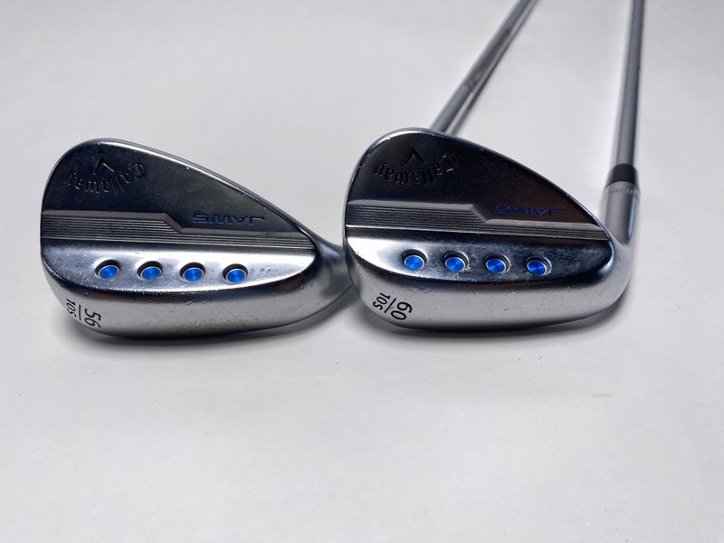 Callaway Jaws MD5 Platinum Chrome Wedge Set 56* 10 | 60* 10 DG S200 Mens LH