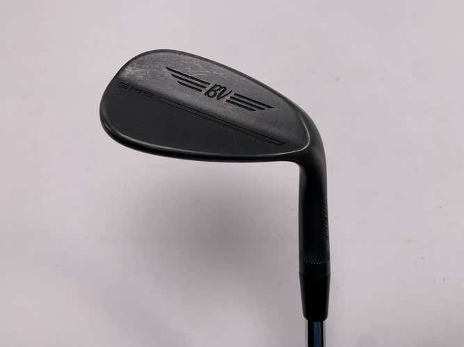 Titleist Vokey SM9 Jet Black Gap Wedge GW 52* 8 Bounce F-Grind Wedge Mens RH