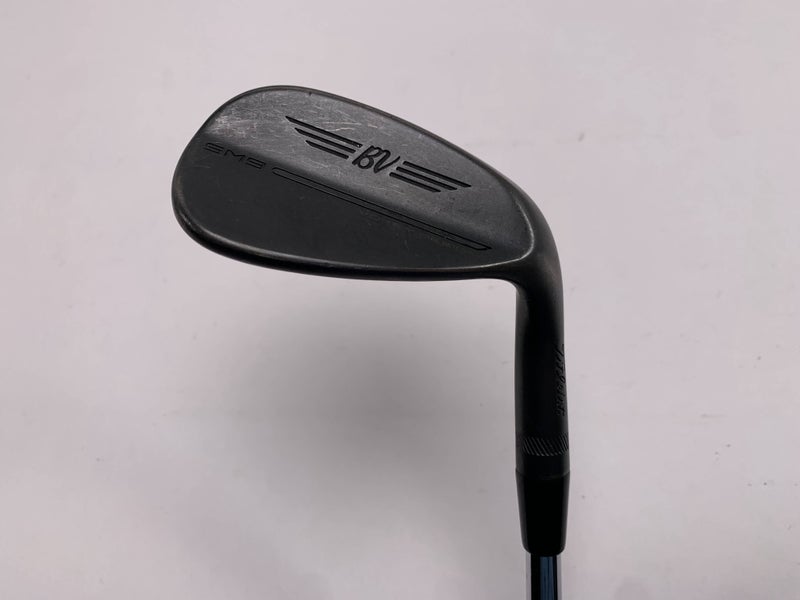 Titleist Vokey SM9 Jet Black Gap Wedge GW 52* 8 Bounce F-Grind Wedge Mens RH