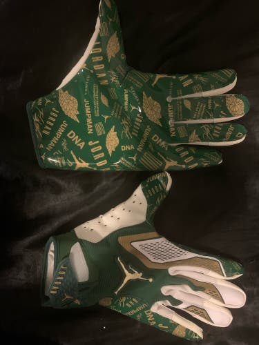 Green Adult XXL Jordan Gloves (New)