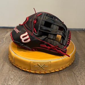 2024 Wilson A2K RH Outfield Baseball Glove 12.75" - Broken In