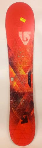 Used $400 Men's Burton LTR 140 Snowboard Checkers 153cm