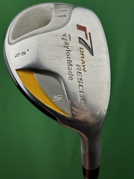 TaylorMade r7 Draw Rescue 5-Hybrid 5H 25* Graphite REAX 55 Regular R-Flex RH