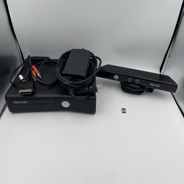 Microsoft Xbox 360 S Slim (Model 1439) Black Console TESTED - (32GB USB Drive)