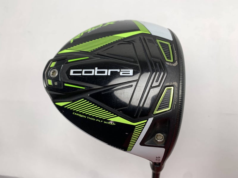 Cobra RAD Speed XB Driver 9* Fujikura Motore X F1 6-S Stiff RH