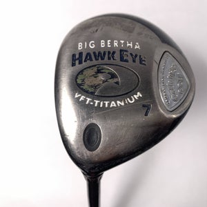 Callaway Hawkeye VFT 7 Fairway Wood 21* Big Bertha Gems 50 Ladies LH