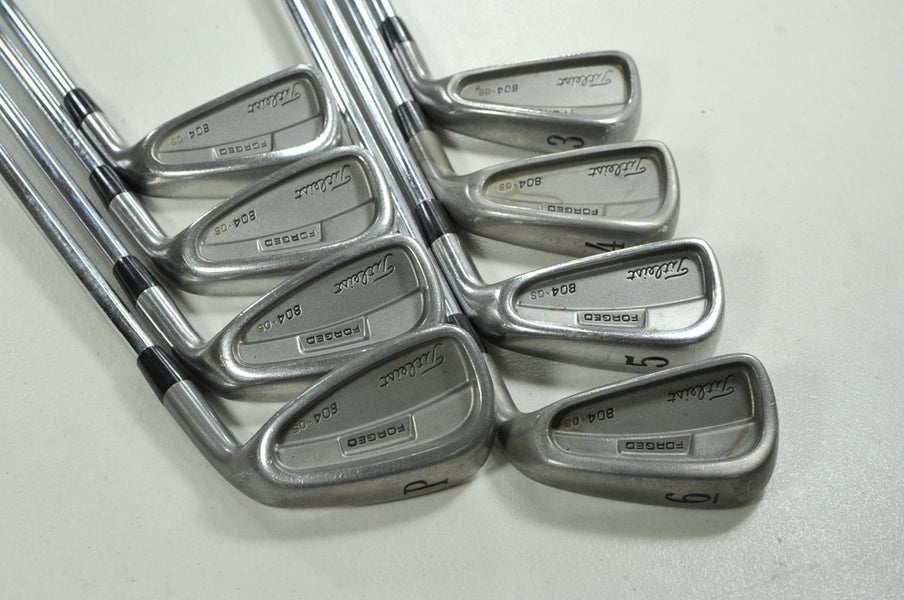Titleist 804 OS 3-PW Iron Set Regular Flex Right NS Pro 970 Steel # 203362