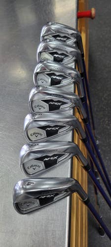 Used Callaway APEX FORGED CF19 Mens Iron Set RH 4I-PW 11497-S000152471