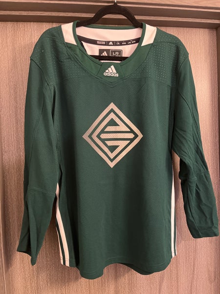 Green Large/Extra Large Boys Adidas Jersey (New)