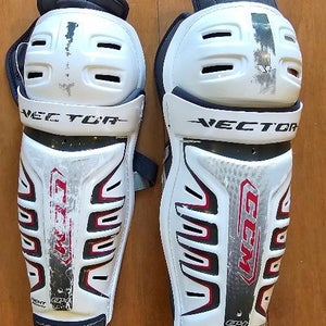 Senior CCM Vector 04 Size 14" Shin Pads (Used)