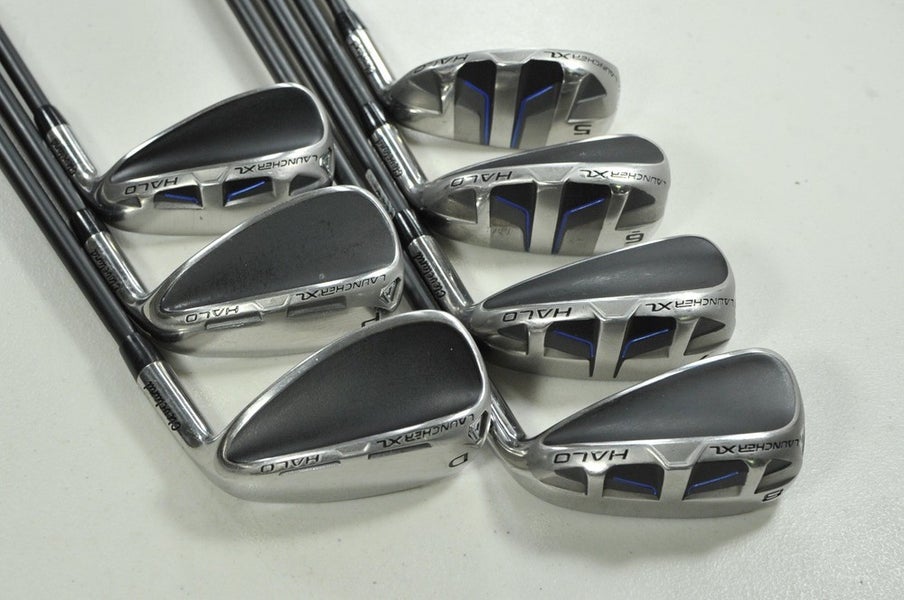 Cleveland Halo XL Full-Face 5-PW,DW Iron Set Senior Flex Right Graphite # 203359