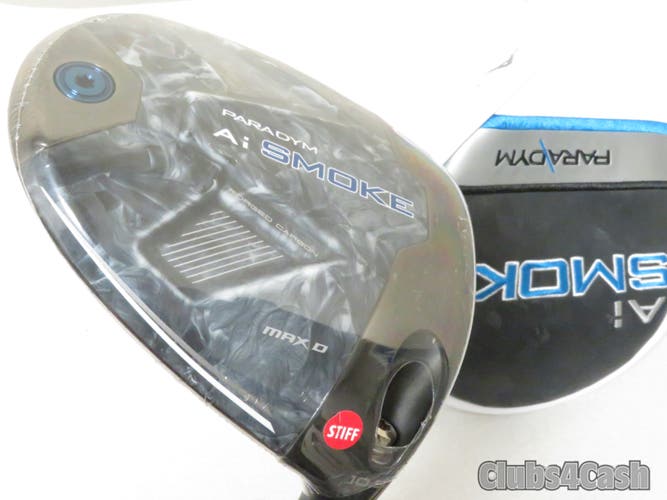 Callaway Paradym Ai Smoke MAX D Driver 10.5 TENSEI AV Blue 55 Stiff +Cover  NEW