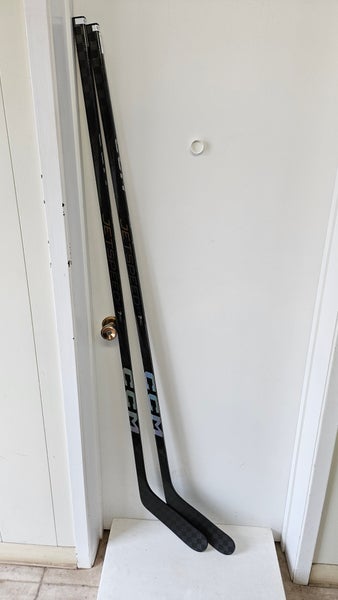 2 Pack - Senior CCM Jetspeed FT7 Pro Left Hand Hockey Stick P29M 80 Flex Pro Stock (New)