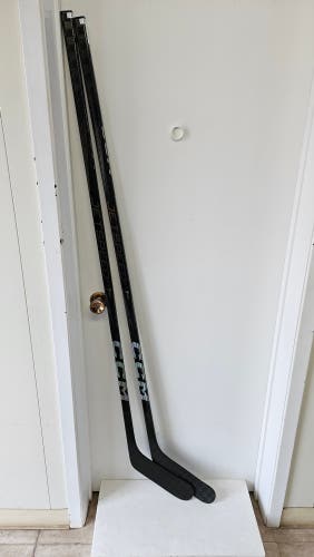 2 Pack - Senior CCM Jetspeed FT7 Pro Left Hand Hockey Stick P29M 75 Flex Pro Stock (New)