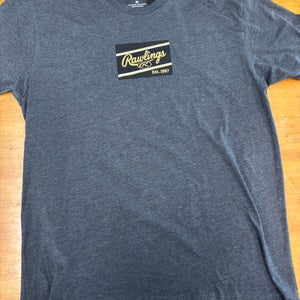 Rawlings Charcoal Logo T-Shirt (Adult XL)