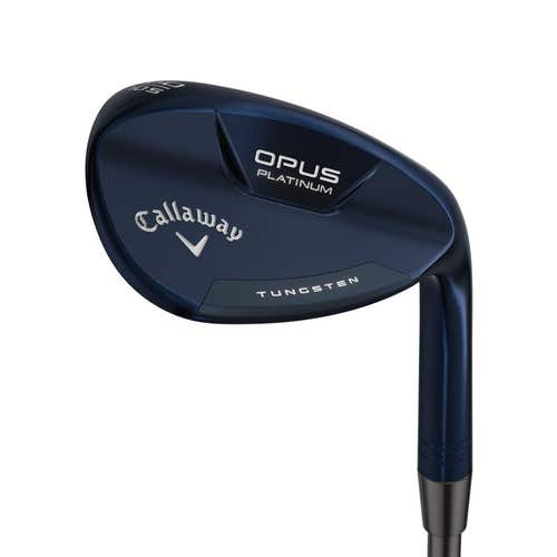 CALLAWAY OPUS PLATINUM BLUE SAND WEDGE 56°-12° (BOUNCE) S GRIND STEEL WEDGE FLEX STANDARD TRUE TEMP