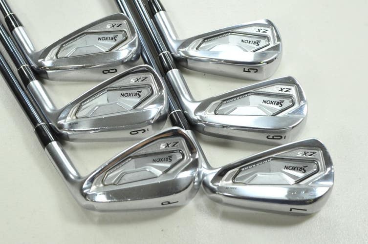 Srixon ZX5 MKII 5-PW Iron Set Regular Flex Right Recoil Dart F3 Graphite #203379