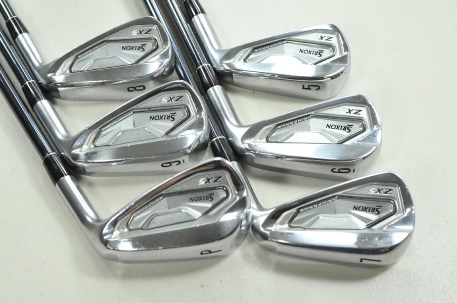 Srixon ZX5 MKII 5-PW Iron Set Regular Flex Right Recoil Dart F3 Graphite #203379