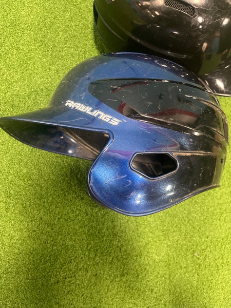 7 5/8 Rawlings S100 Batting Helmet (Used) Mets MILB