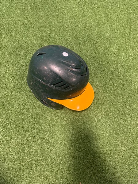 7 1/4 Rawlings CoolFlo Batting Helmet Athletics LH hitter single ear flap