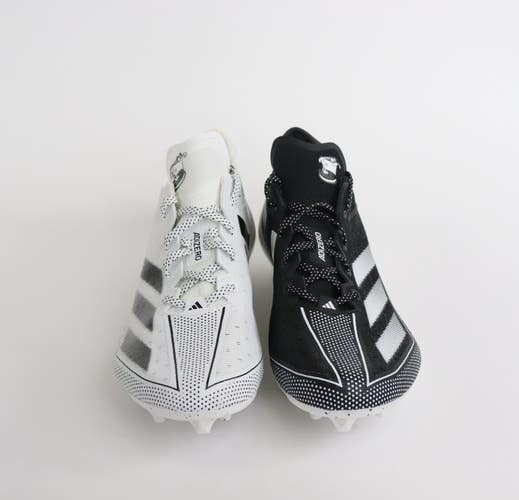 Adidas Adizero Electric Snack Attack Men Shoe Sz 13 Black White Football Cleats