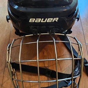 Medium Bauer IMS 9.0 with Full Bauer Cage (Used)