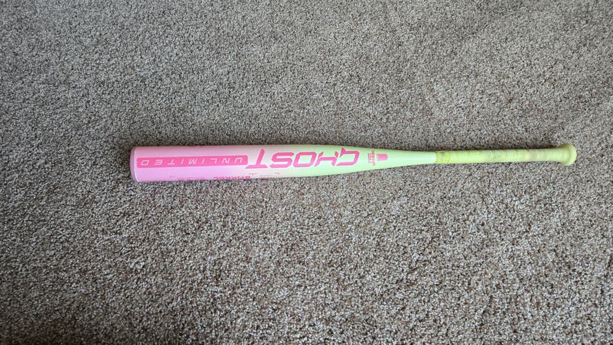 2025 Easton Ghost Unlimited Pink Lemonade Composite Bat (-10) 21 oz 31" (Used)