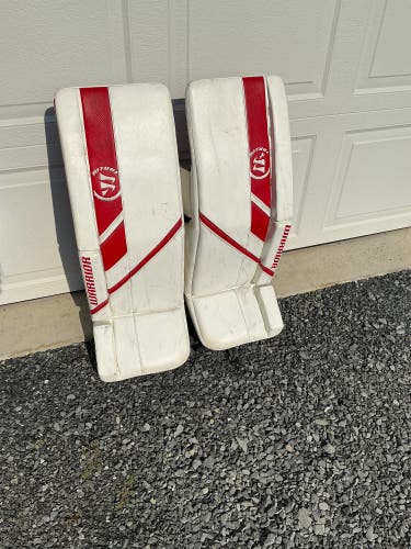 Warrior 33+1.5” Sr G5 goalie leg pads