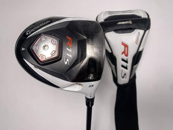 TaylorMade R11s Driver 9* Aldila RIP Phenom TP 65g Stiff Graphite Mens RH HC