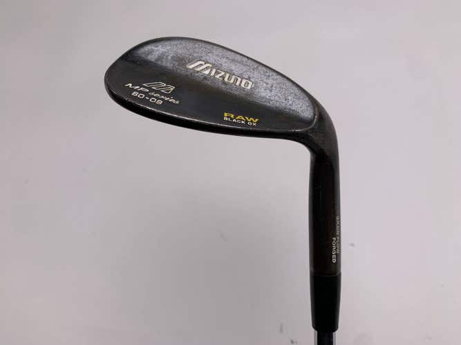 Mizuno MP Raw Black Ox Lob Wedge LW 60* 9 DG Wedge Steel Mens RH